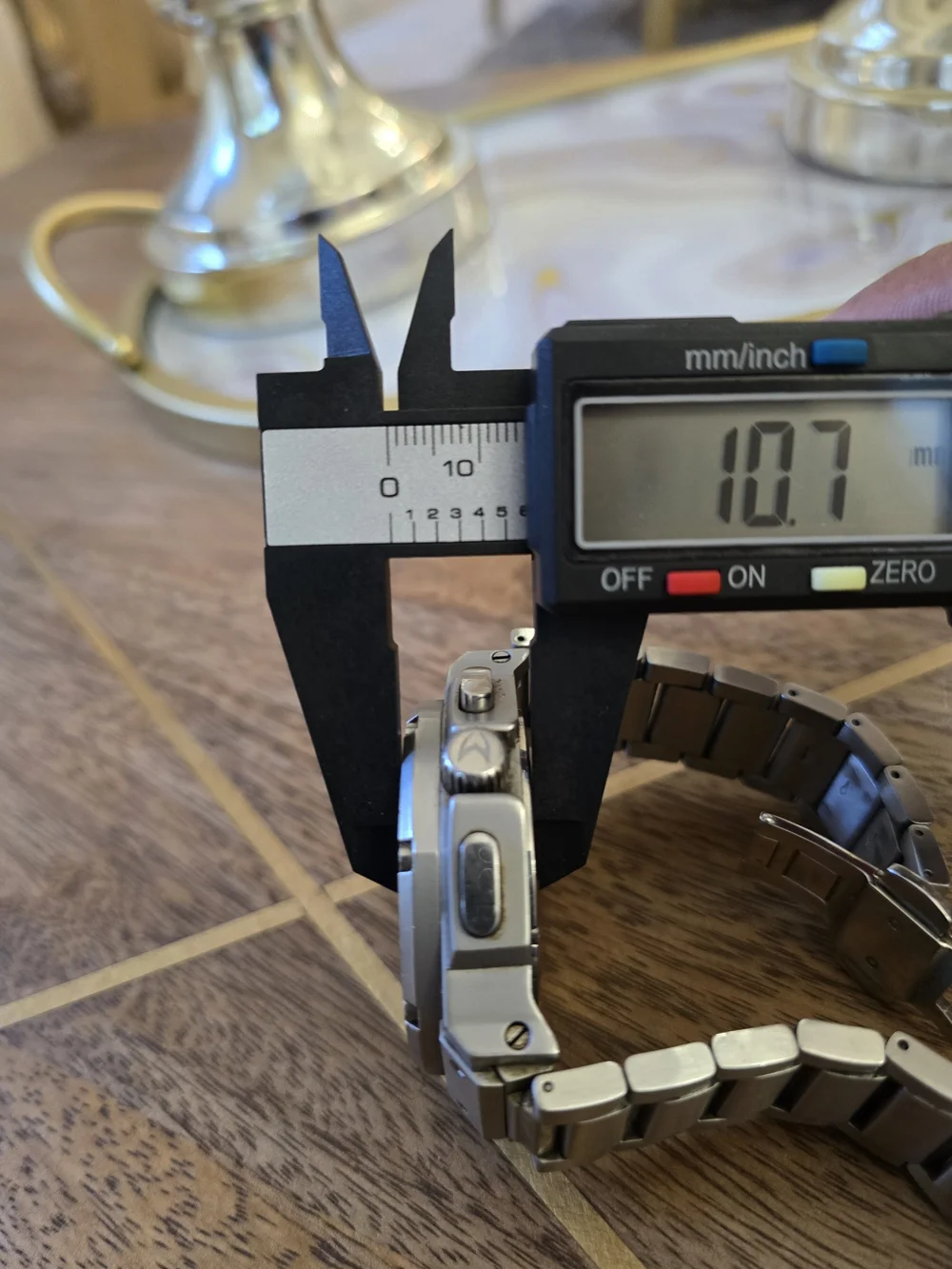 Meister Ambassador Japan Movement Chronograph with Black Dial Stainless Steel